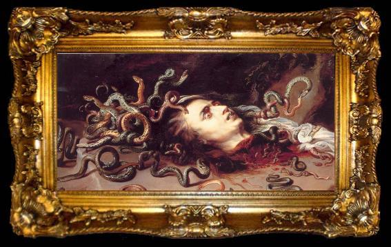 framed  Peter Paul Rubens Haupt der Medusa, ta009-2